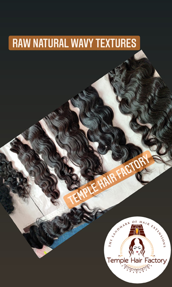 Raw Wavy Weft